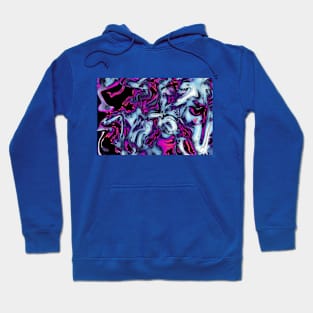 Abstract Bluebells Flowers Hoodie